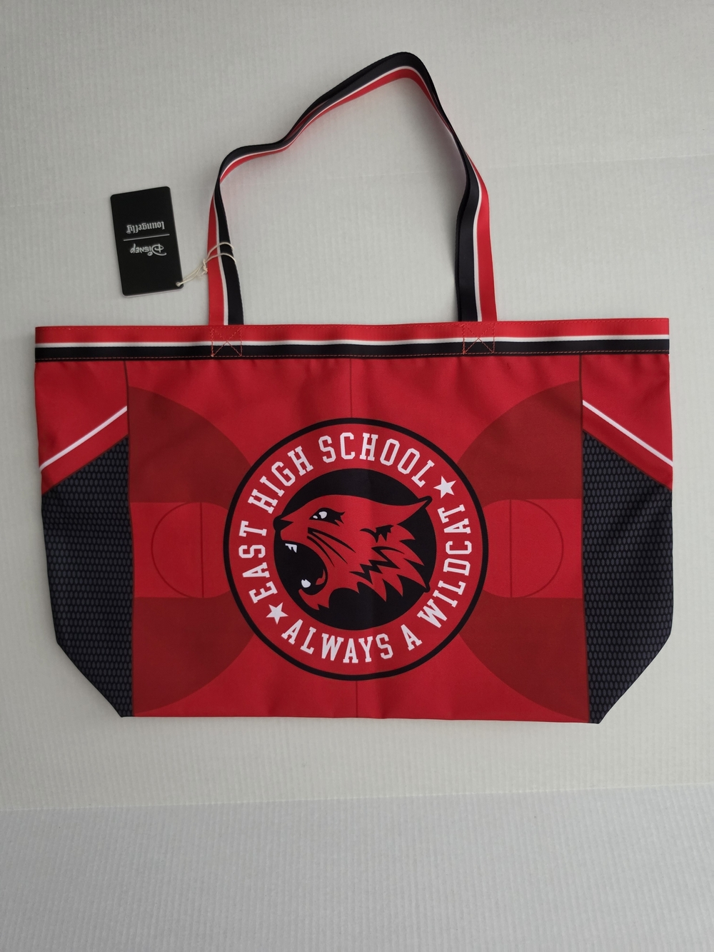 Loungefly Disney High School Musical East High Wildcats Canvas Tote Bag Large